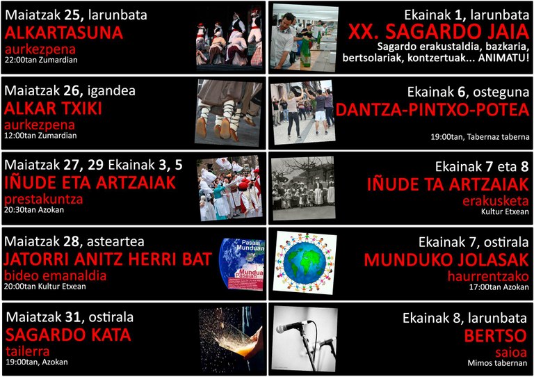 Dantza hizpide, hamabostaldi kulturala Pasai Antxon