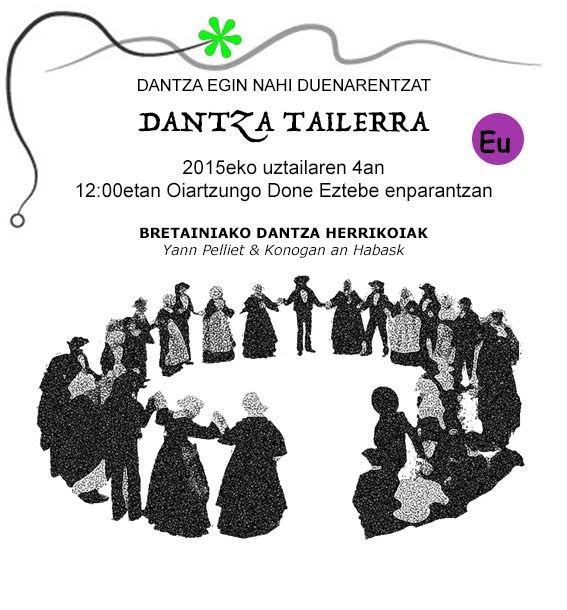 Bretainiar dantzak ikasteko aukera  izango da Oiartzunen