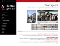 Dantzagunea.net webgunea martxan da Dantzagunea.net webgunea martxan da