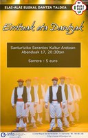 "Dantzak eta Errituak" ikuskizuna aurkeztuko du Elai Alaik "Dantzak eta Errituak" ikuskizuna aurkeztuko du Elai Alaik