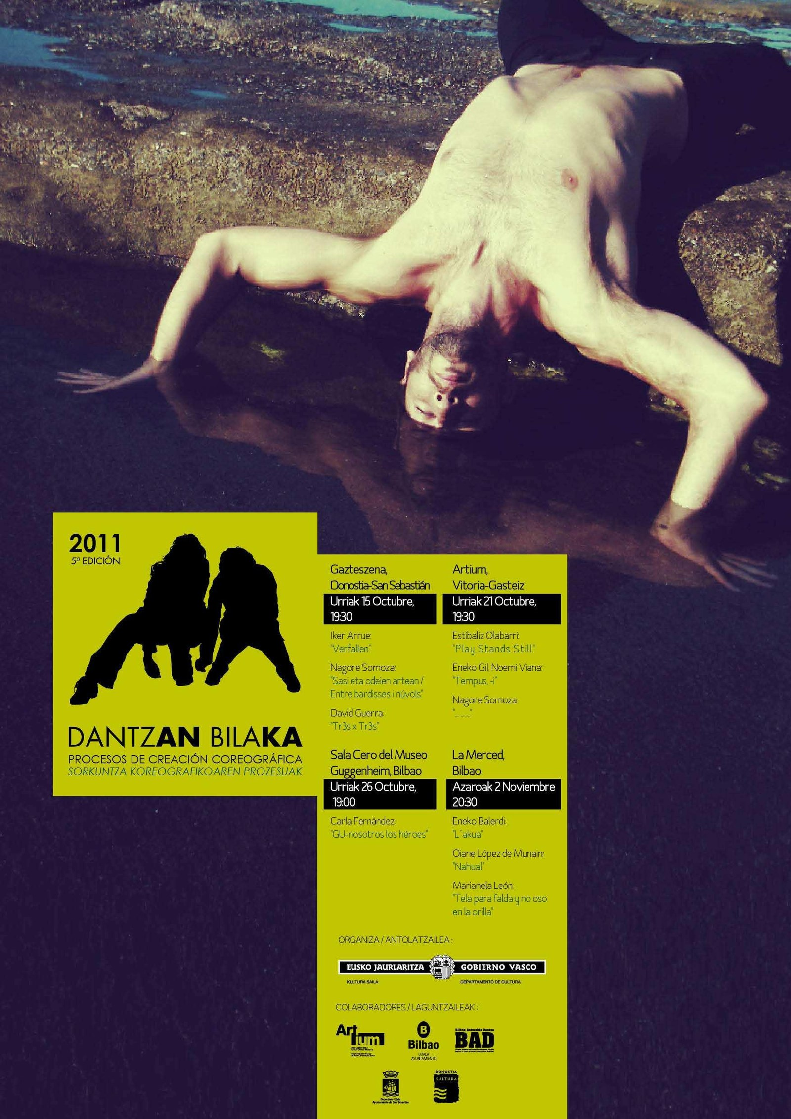 Dantzan Bilaka 2011: Koreografiak sortzeko prozesuak