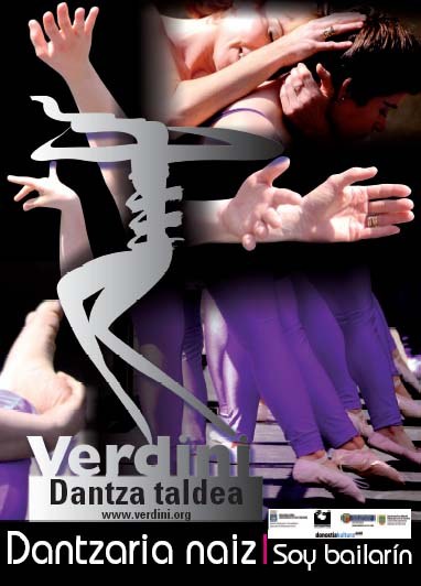 "Dantzaria naiz / Soy bailarin" Verdini Dantza Taldearen lan berria "Dantzaria naiz / Soy bailarin" Verdini Dantza Taldearen lan berria