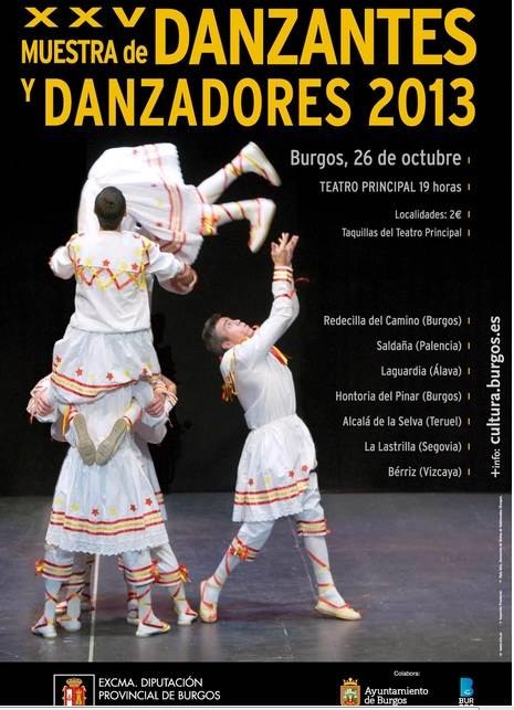 Danzante, danzadore eta dantzariak Burgos-en