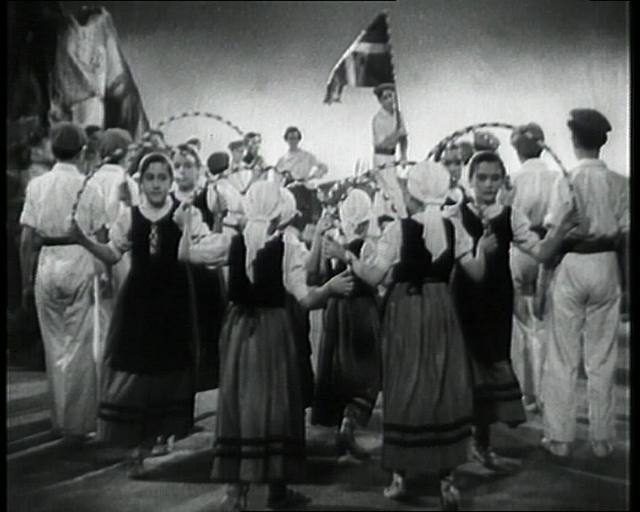 Elai-Alai dantzan 1938ko film batean Elai-Alai dantzan 1938ko film batean