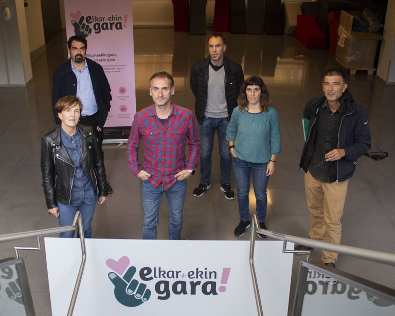 Euskal Herriko elkarteen eta boluntarioen lanari ikusgarritasuna eman nahi dio dantzaren bidez Elkar+ekin gara! ekimenak  Euskal Herriko elkarteen eta boluntarioen lanari ikusgarritasuna eman nahi dio dantzaren bidez Elkar+ekin gara! ekimenak