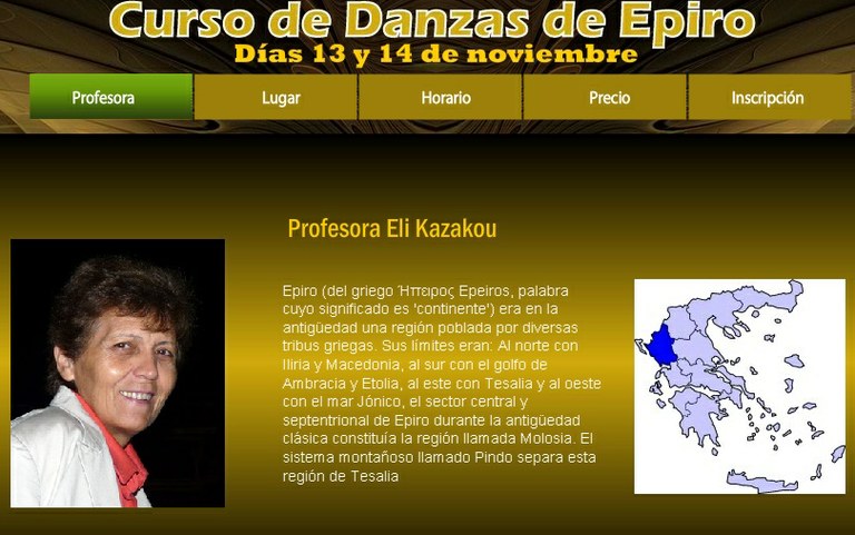 Epiroko dantzen ikastaroa Altsasun