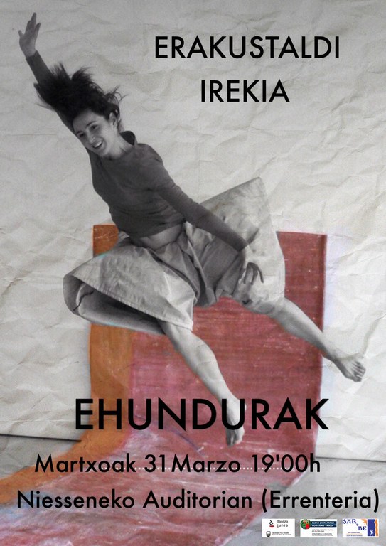 Erakustaldi irekia: Ehundurak, martxoaren 31an Errenterian