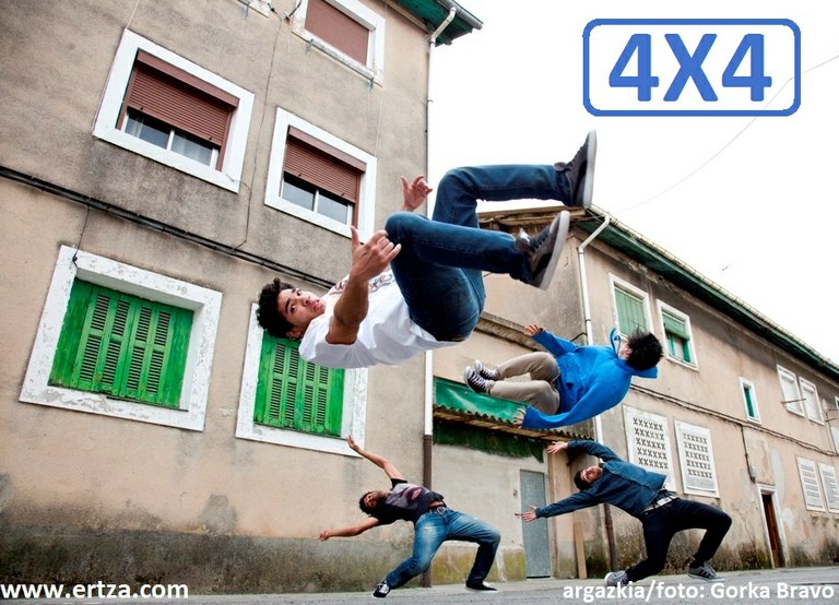 Ertza konpainiaren ‘4 X 4’ ikuskizuna saritu du Leioako Umore Azokak Ertza konpainiaren ‘4 X 4’ ikuskizuna saritu du Leioako Umore Azokak