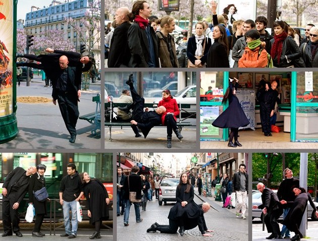 Etxea bikotearen Exstrada kale ikuskizuna