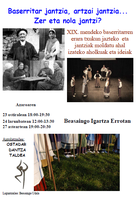 Euskal baserritar jantzien erakusketa Ostadar Dantza Taldearen eskutik Euskal baserritar jantzien erakusketa Ostadar Dantza Taldearen eskutik