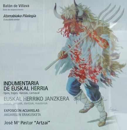 Euskal Herriko dantza eta inauterietako janzkerak, akuareletan Euskal Herriko dantza eta inauterietako janzkerak, akuareletan
