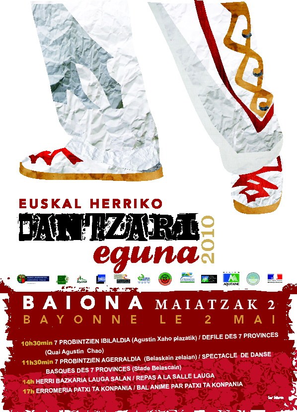 Euskal Herriko Dantzari Eguna 2010 Baionan