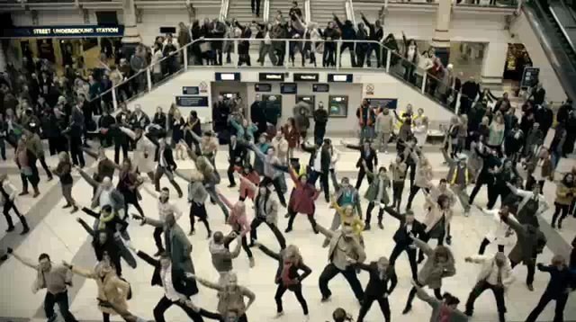 Flash Mob deialdia Zubietan martxoaren 20an