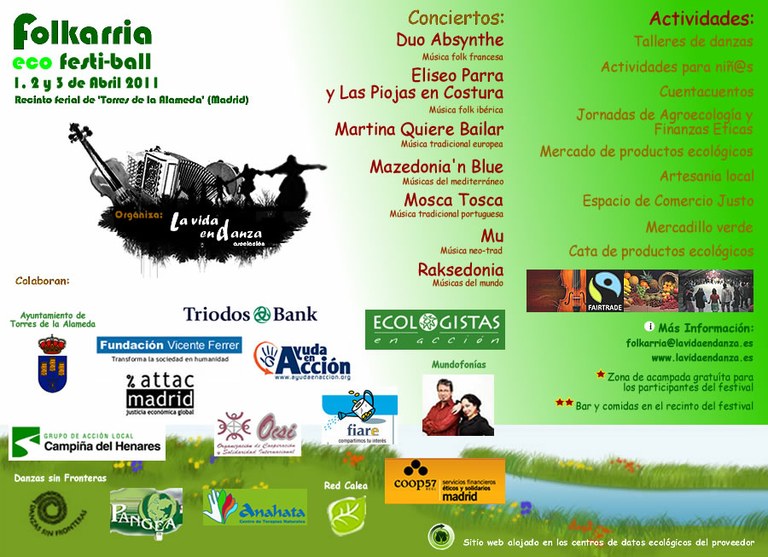 Folkarria jaialdia Madrilen apirilaren 1tik 3ra Folkarria jaialdia Madrilen apirilaren 1tik 3ra