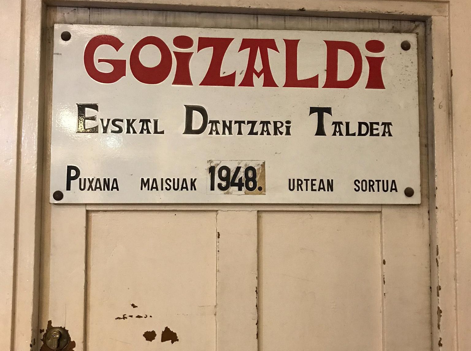 Egoitzatik kanporatua izan da Goizaldi berriz ere
