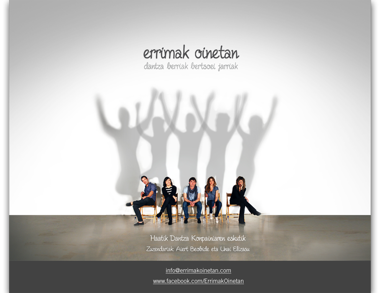 Haatik Konpainiaren "Errimak Oinetan" ikuskizuna  Haatik Konpainiaren "Errimak Oinetan" ikuskizuna