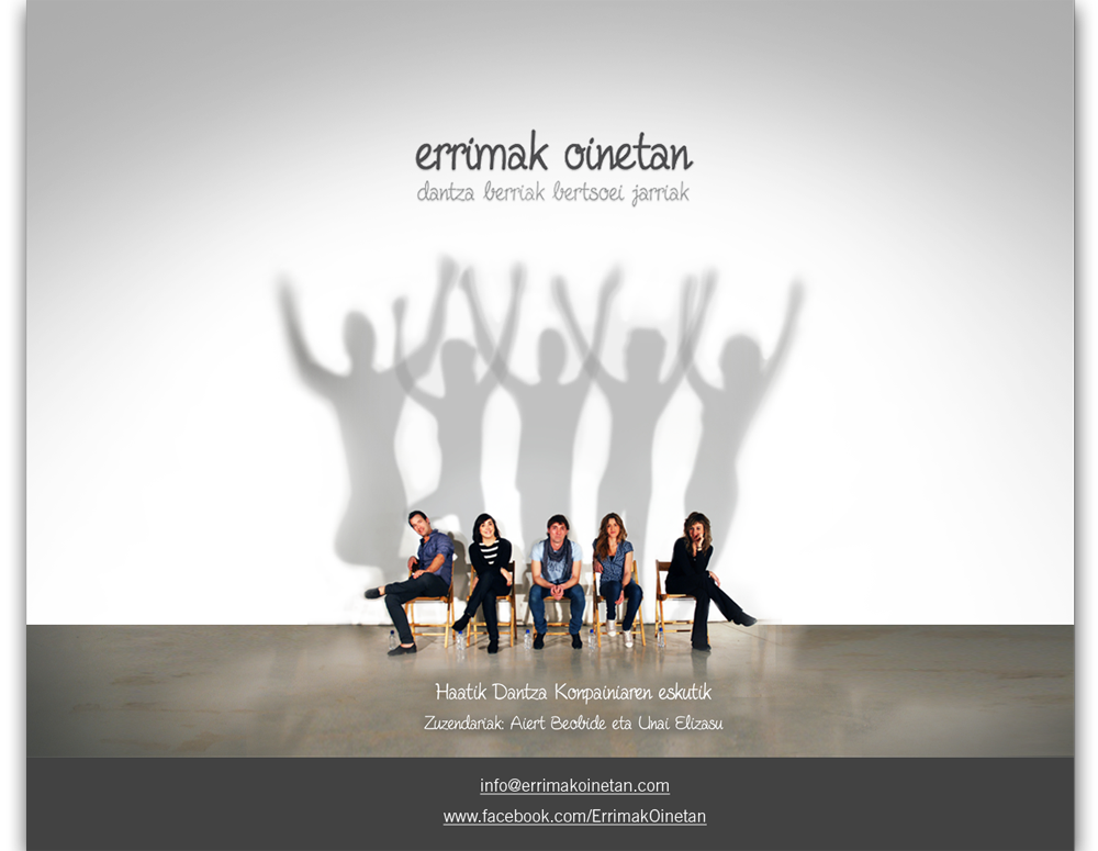 Haatik Konpainiaren "Errimak Oinetan" ikuskizuna