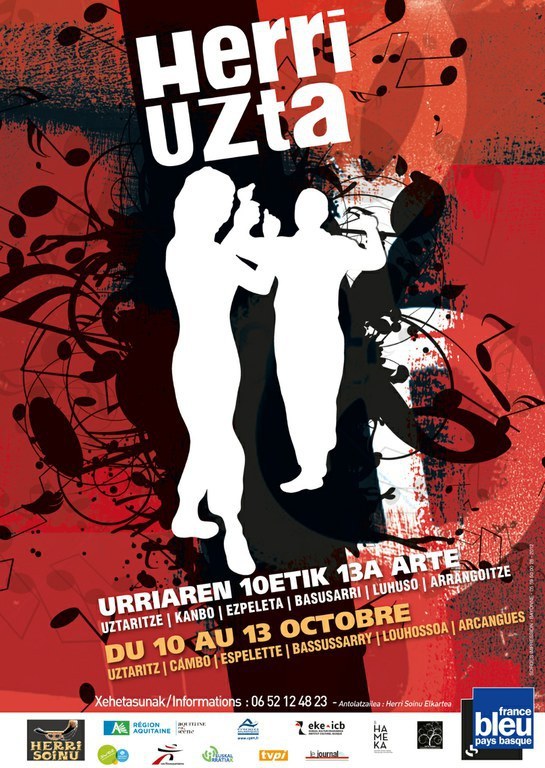 Musika eta dantzaz betetako lau egun eskaintzen ditu Herri Uzta 2013 jaialdiak Musika eta dantzaz betetako lau egun eskaintzen ditu Herri Uzta 2013 jaialdiak