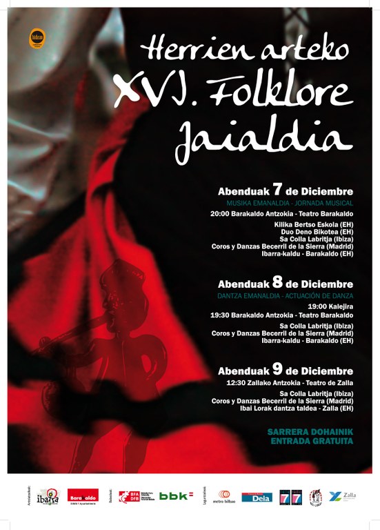 Herrien Arteko XVI. Folklore Jaialdia Barakaldon