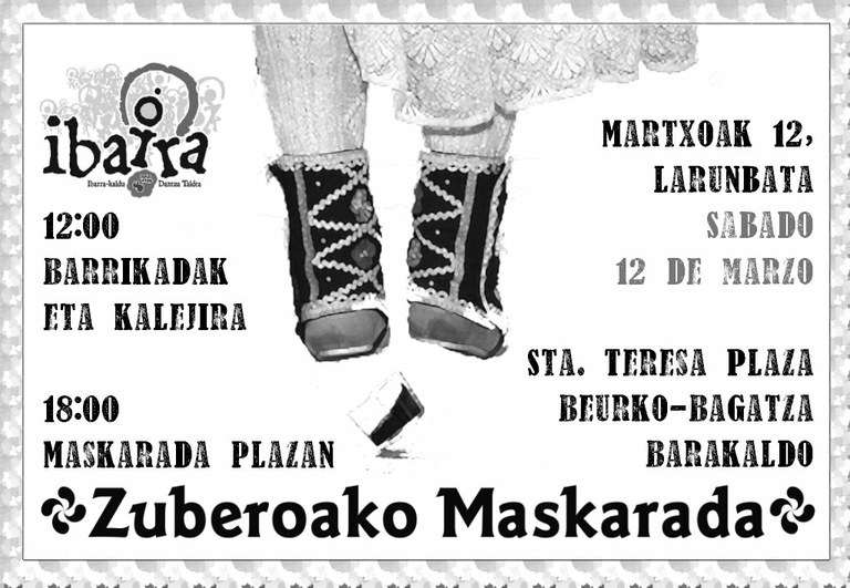 Ibarrakalduren Zuberoako Maskarada Barakaldon