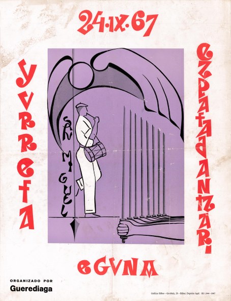 1. Ezpatadantzari eguneko kartela