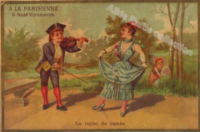 1900 La Leçon de danse