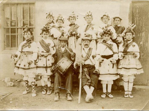 1905 Fromista Danzantes  1905 Fromista Danzantes