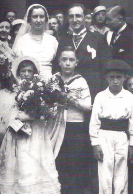 1933 Jose  Antonio Agirren ezkontza Jose Luis Etxebarria Goiri dantzari