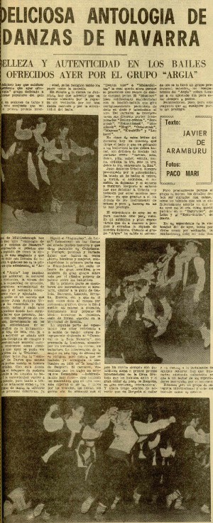 1971 La voz de Espana - Argia