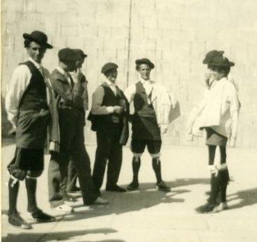 Erronkariko gizon taldea 1900 Erronkariko gizon taldea 1900