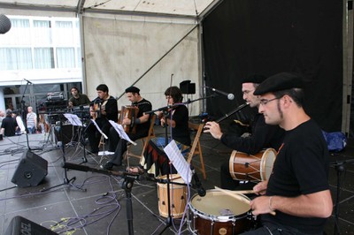 Aiko: musikariak Eibarren Ezpalak jaialdian Aiko: musikariak Eibarren Ezpalak jaialdian