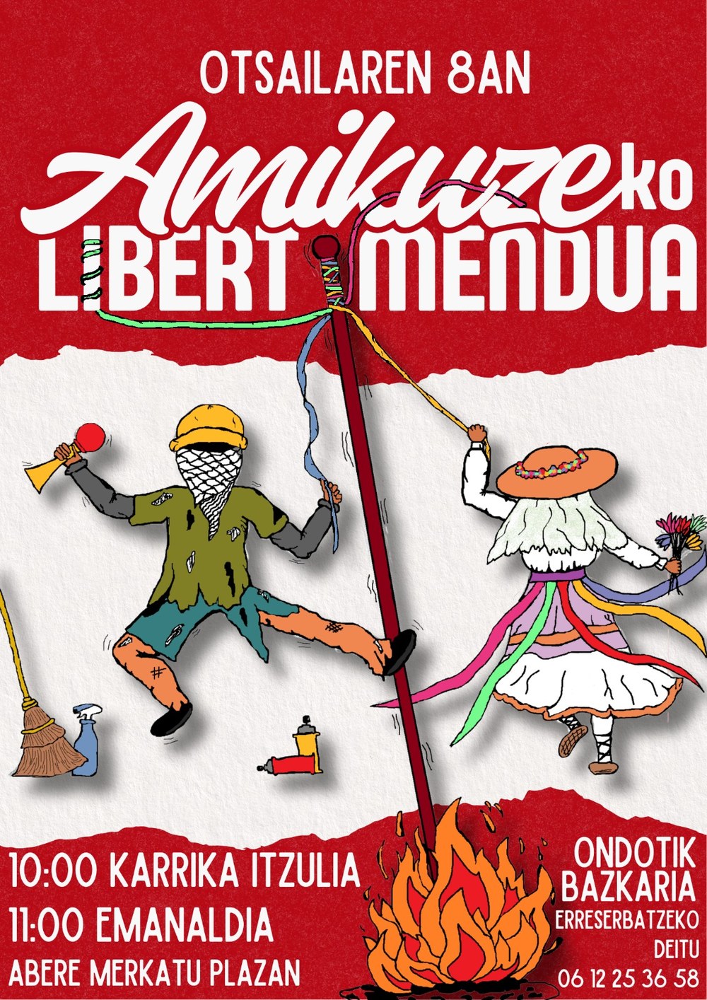 Amikuzeko libertimendua 2026 kartela