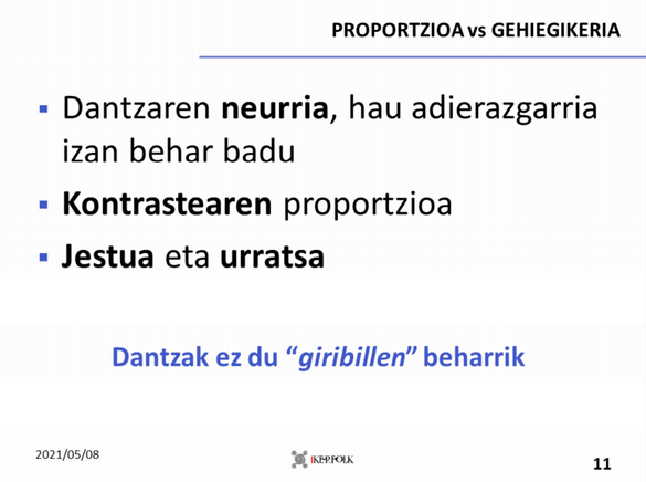 Arregi estikoa aurkezpena