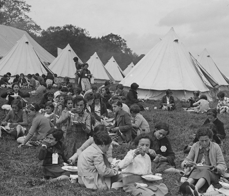 Basque Children camp