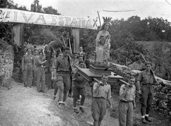 Berriz 1939, Andikonan prozesioa