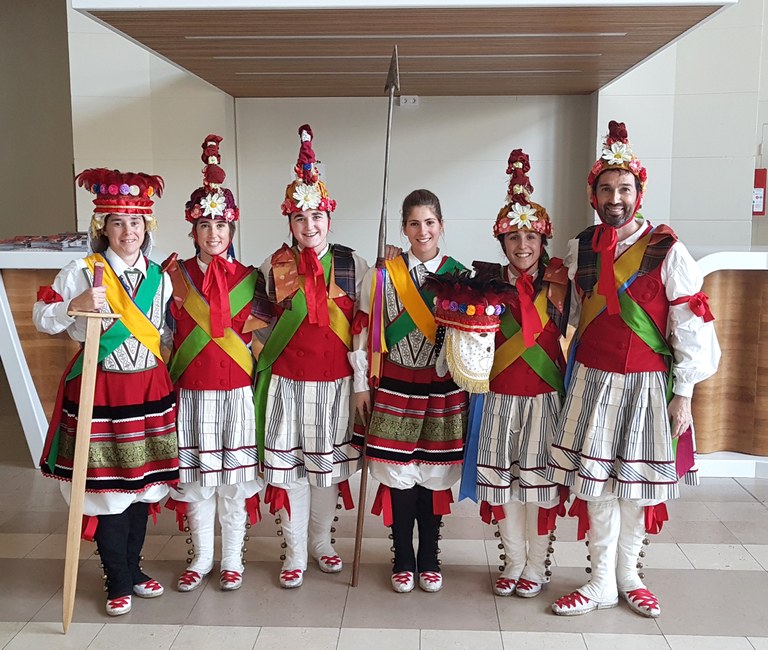 Biarritz ezpata-dantza 2018 Kezka taldea ezpata-dantzariak