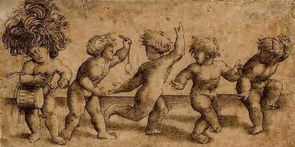 Bost putti dantzari Italia Bologna 1474–1552 New York Metropolitan Museum DP164262
