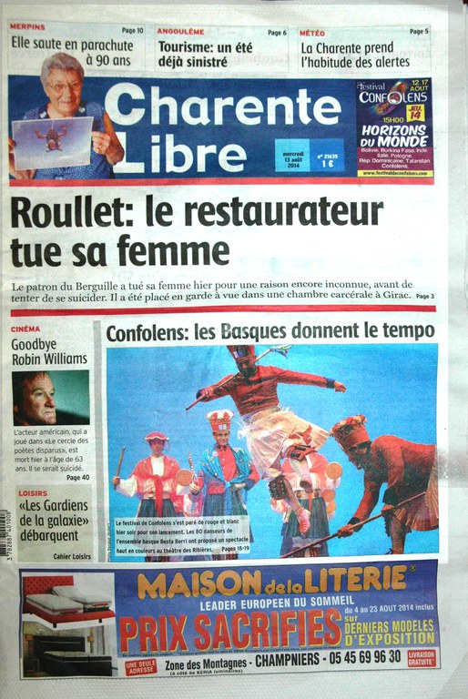 Confolens Jaialdia-Argia-2014_10112 2014ko Confolens Jaialdia. Argia, Maritzuli, Arkaitz, Haritz, Gure-Kai, Duguna, Urki eta Kezka. 2014-08-12/13.