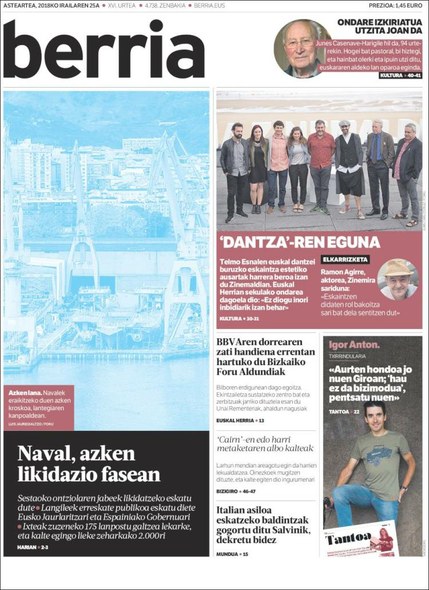 Dantza filma Berrian