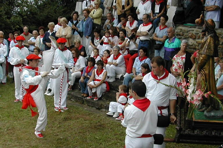 Deba 2002 San Roke Andoni Iriondo Txaro Garate