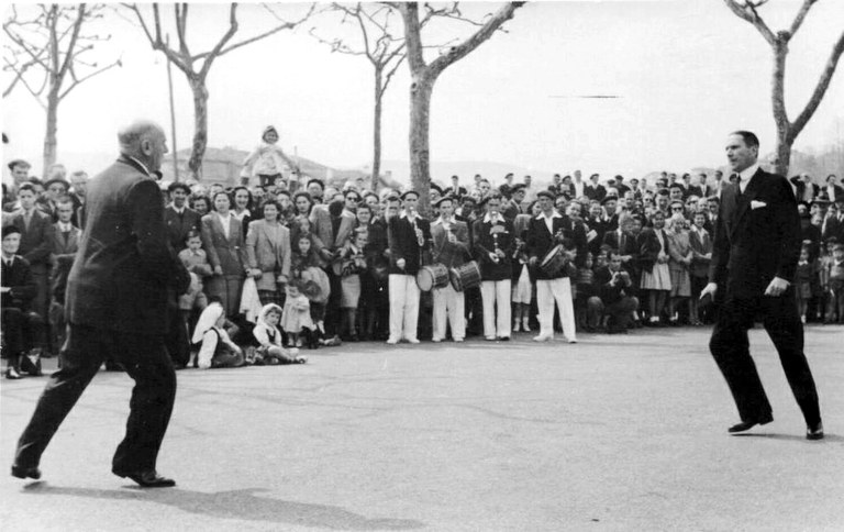 Donibane Lohizune 1939 Aberri Eguna aurreskua Donibane Lohizune 1939 Aberri Eguna aurreskua