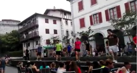 Emakumeak Lesakako zubigainekoaren entseguan