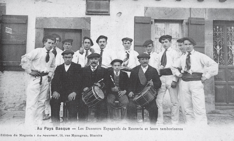 Errenteriako dantzarien postala