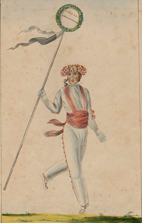 Euskal jantzien eta dantzarien akuarelak 2