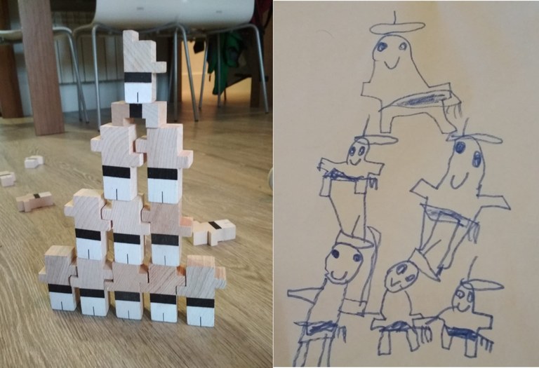 Ezpalak 2018 Onintzen umeen marrazkia