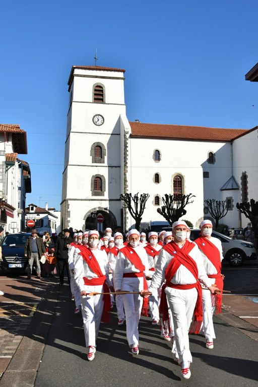 Ezpata-dantza Hendaia 2022 Mutxiko elkartea