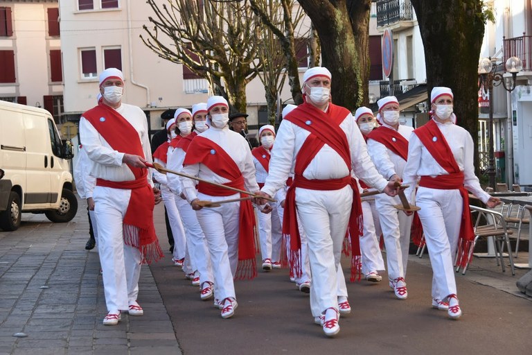 Ezpata-dantza Hendaia 2022 Mutxiko elkartea