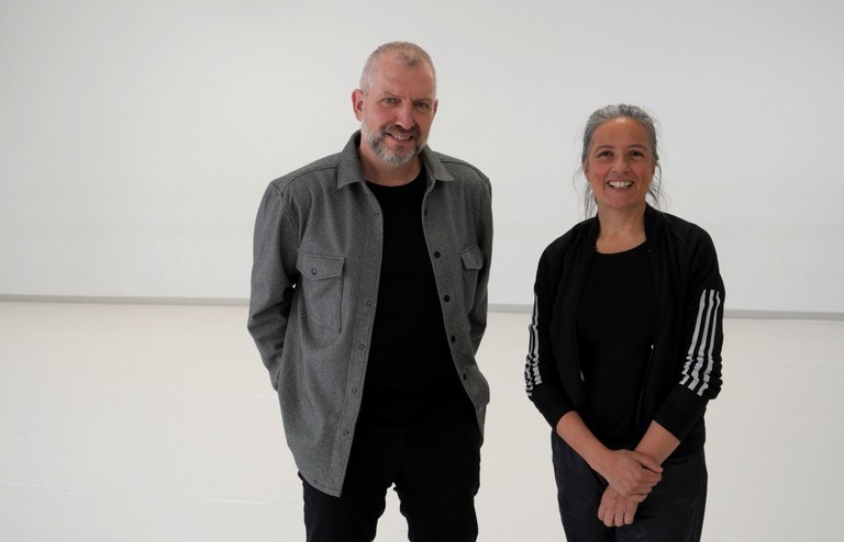 Fernan Saenz de Ugarte eta Adriana Pous