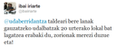 Ibai Iriarte Twiiter Udaberri lokala 2014-01-28