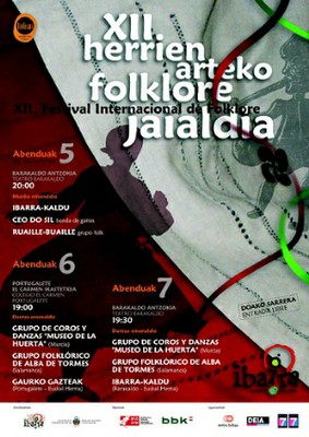 Ibarra-kaldu Herrien 12 jaialdia kartela Ibarra-kaldu Herrien 12 jaialdia kartela